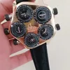 Designer orologio meccanico automatico di lusso jkco ceco leopardo maschile cinghia orologio diamante per uomini movimenti tzpo