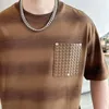 T-shirts masculins t-shirts d'été minglu