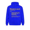 Mens Hoodies Sweatshirts Musical Theatre Dictionary Funny Definition Theatre Fan Streetoutdoor Fall Sportswears Women Drop Delivery AP DHDJX