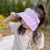 Caps chapeaux coréens style nouvel enfant mignon bébé British Rabbit Protection Sun Neutral Air Top Hat WX