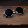 Men's Sunglasses Designer Sunglasses Popular Classic Retro Sunglasses European and American Steam Round Sunglasses