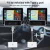 Andra vårdrengöringsverktyg Nytt trådlös carplay -adapter för Android/Apple Wired för att dongle plug and play USB Connection Car Drop Deliver Otmba