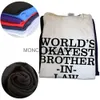 T-shirts masculins nouveauté des mondes géniaux bien le plus beau frère en droit t-shirts graphiques coton strtwear court slve cadeaux t-shirt d'été h240506