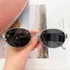 Solglasögon Designer 24 Metal Frame Oval Frame Solglasögon för kvinnor 5688 avancerade och UV-resistenta mångsidiga solglasögon E8QH