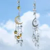 Décorations Suncatchers Catcher léger suspendu Crystal Moon Catcher Pendants Rainbow Maker Garden Home Window Wind Chimes charme Decoration