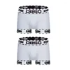Underpants 1/2pcs Men Boxer Shorts Mutandine Kit di biancheria da biancheria di cotone Slip sexy sport soft sports da uomo di lingerie