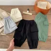 Shorts 0-3-jährige Junge Babyhose Korean cooler Junge Baby Flachboden Baby Cover Frühling und Sommer Kinder unter Bottoml2403