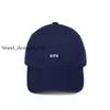 Mens Hat Brand Designer Kith Hat Hiphop Street Baseball Storty Letter Kith Ball Caps вышивая водонепроницаем