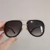 Vintage pilot solglasögon mach guld/grå gradient män solglasögon designer kvinnor glasögon sommar nyanser sunnies lunetter de soleil uv400 glasögon
