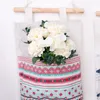 Storage Bags Wall Hanging Storaoor Closet Bag Organizer Home Cosmetics Toysge Fabric Pouch 3 Pockets Multilayer D