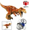 その他のおもちゃジュラシックワールドビルディングブロック恐竜のキャラクターブロックと脱出ジャイロスコープティラノサウルスレックスアセンブビルドールレンズToysl240502