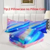 Copertura del piumone blu Rainbow Gradient Star Comporter Twin Size, set di biancheria da letto colorate per ragazzi adolescenti, con 1 piumino e 2 federe