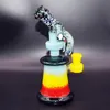 Mini Dab Rig Rig 8.6 "DIGNIDADE DE ÓLEO DIGNIMARYS DEMON CLAW RIG BONG DE ROMO DE ROMO DE 14 MMM FEMAN ALUJA TUBOS COM DORGURA DE BOWLAND LIVRE