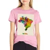 T-shirt pour femmes Brésil Brésil Aquare