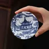 Tubllers 70 ml niebiesko -biała porcelanowa herbata ręcznie robiona smokowa fenix restauracja rybna chińska ceremonia kung fu mistrz H240506