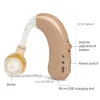 Amplifiers USB Rechargeable Hearing Aids Mini Ear Hearing Amplifier Adjustable Tone Hearing Aid Sound Amplifier Hearing Device for Elderly