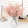 Decorative Flowers Artificial Rime Grass Bouquet Christmas DIY Simulation Flower Arrangement Home Room Decoration Indoor Coffee Wedding