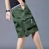 Short masculin short cargo de cargaison de couleur solide courte de poche multicolores