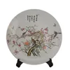 Borden op pruimenbloesem Chinese kunst Keramische plaat betekent gelukkige stijl decoratieve muurhangende gerechten thuisstudio decoratie