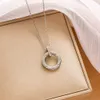Collier de design à la mode Nouvelle circulaire classique avec clavicule en diamant avec chariot Collier d'origine