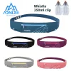 Aceil Aonijie W8105 Ligero cómodo corriendo cintura con cinturón Hidratación Fanny Pack Sports Pockets para trotar el gimnasio de gimnasio