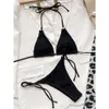 Dames badmode 2024 Russisch nieuwe speciale mesh fabric split zwempak bikini multi color sexy bikini badpak