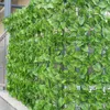 Fleurs décoratives de la plante artificielle Décoration de paroi de clôture Balcon de feuilles de feuille de feuille de faux fleurs jardin de plafond suspendu
