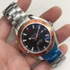 Zegarek designerski relOJ zegarek AAA Mechanical Watch Oujia 007 Orange James Bond W pełni automatyczny zegarek mechaniczny Hawkea Mens Watch