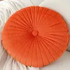 Oreiller 40 cm jet pour canapé décoratif 3d Pumpkin Vehicle roue round velvet canapé-lit plancher chaise de bureau s chaise