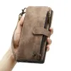 Cases Luxury Wallet Leather Case voor Samsung Galaxy S23 Ultra S22 S21 S20 FE S10 S9 S8 plus A54 A53 A52S A33 A14 A13 Lanyard Polslet