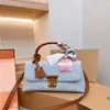 10a Fashion 24SS Bag Bag Sack Tote Tote Роскошное макияж тонкий плеч