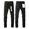 Jeans Purple Brand Jeans American High Street Black Pleated Basic22Q8