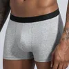 Sous-pants boxer hommes shorts en coton shorts masculins sous-vêtements de sous-vêtements pour culot