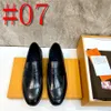 20Model Hot Sell Men Mands Flats Locages Slip-on Slip-On Mules Round Toe Shalons peu profonds