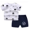 Ensembles de vêtements 2024 Summer Boys Girls Clothes Set T-shirt Pantal