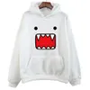 Herren Hoodies Sweatshirts Domo Kun Print Sweatshirt Japanische Anime -Kleidung Grafik Hoodie Frauen/Männer High -End -Sudaderas Herbst/Winter Wolle Pullover Q240506