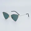 Óculos de sol liga para mulheres gato olho de olho na moda Eyewear leve UV400 exclusivo festa de rua de rua de rua