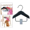 Appareils pour chiens 2xpet Casquers à vêtements avec Clip Wood Small Hold pour animal de compagnie noir