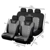 2024 Volledige set Universal Butterfly Car Nieuwe patroon bandenvorm Auto Cover Airbag Safe Truck Van Suv Seat Protecto Accessoires