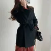 Vestes pour femmes coréennes fille chic en laine de veste