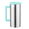 Su Şişeleri 61 Ons Kapaklı Paslanmaz Çelik Karaafe Sap - Ev yapımı meyve suyu buzlu çay için içecek