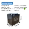 Lifepo4 12V 50AH wiederaufladbare Lithium -Akku für 12 -V -Palettengabelstapler 24 -V -LKW -Güterwagen