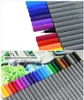 PCS/Box Fashion Colorful 24-Color 0.4mm Needle Tip Fineliner Gel Pen for School Stationery Office Supply