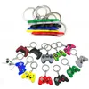 100st PVC Key Ring Creative Game Machine Key Chains Colorful Cartoon Gamepad Joystick Key Holder Fit Men Women Keys Charms Gift 240504