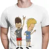 Beavis and Butthead Amp Zabawna koszulka koszulka Tshirt dla mężczyzn Kobiet Mężczyzna zwykły szalony humor Tops 240419