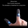SPREKERS 2 PC MOBIELE Game Fingertip Handschoenen Zweefvoet Antislip Touchscreen Finger Sleeve Ademend gaming Fingertip Cover voor gamer