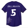 5xl 23/24/25 Bellingham 4ª camisa de futebol Rodrygo Vini Jr Joselu Brahim Carvajal Tchouameni Valverde Modric Men Kit Kit Socks Fãs de fãs de versão de futebol camisa de futebol camisa