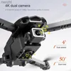 Drohnen Mini FPV Drohne 4K Hochauflagen Dual Camera Aerial Leithöhe Fotografie mit drei Hindernissen, um Drohnen vier Achsenfahrzeuge wx zu vermeiden