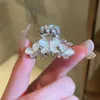 Autres nouvelles épingles à cheveux de luxe ACCESSOIRES MÉTAL Metal Butterfly Opals Crystal Small Crab Hair CL Clips Femme Clip Clip Accessori