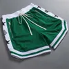 Shorts masculinos 2022 New mass shorts casuais verão nova corrida de tendência de seca rápida calças de basquete soltas Treinamento de basquete T240505